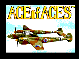 Ace of Aces Title Screen